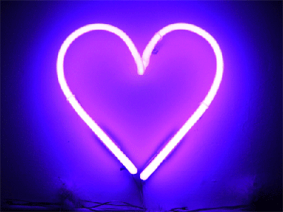 Neon Purple Heart Background Heart Gif By Franklychic Neon Purple Heart Background Heart Gif By Franklychic