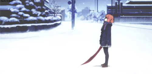 anime snow I really liked this anime GIF by Camron14