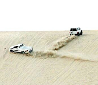 Desert car drift...Saudi arabia